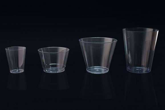 vasos plásticos